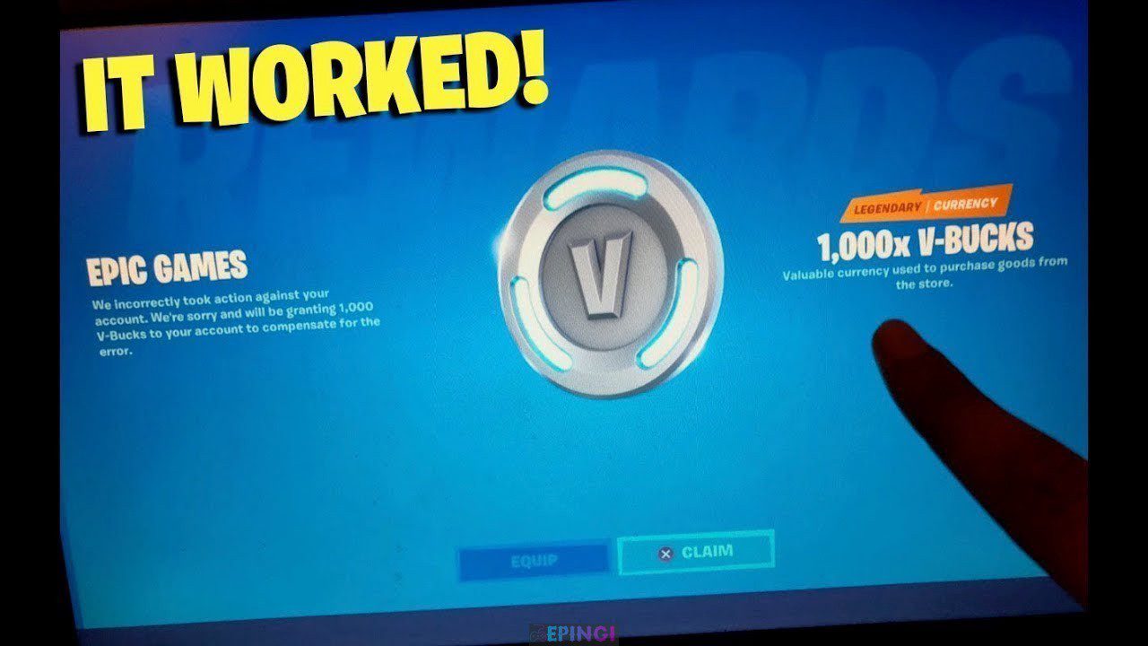 Fortnite Free V Bucks Generator No Human Verification Or Survey Ps4