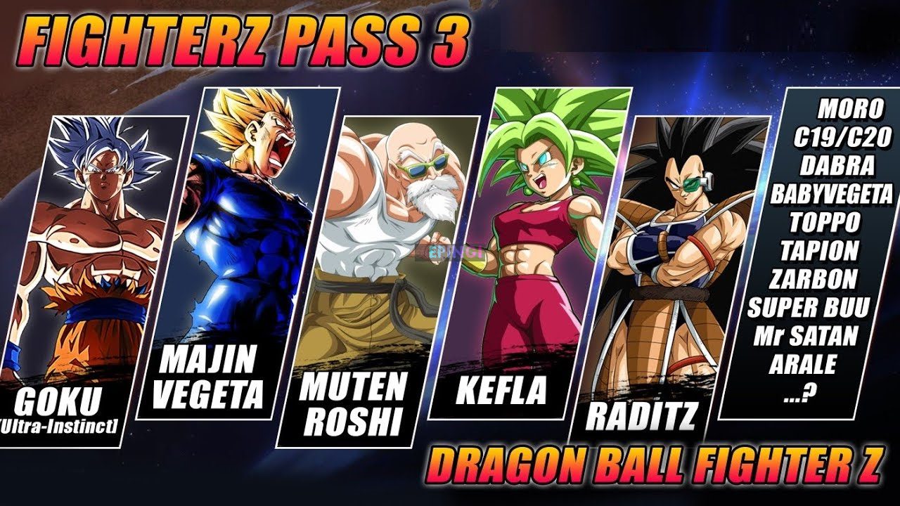 Dragon Ball FighterZ Pass 3 PC Version Full Game Setup Free Download