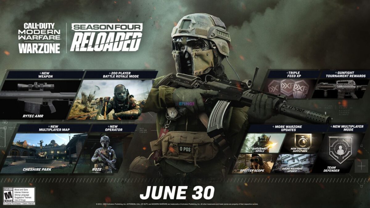 MODERN WARFARE And WARZONE PATCH NOTES JUNE 30