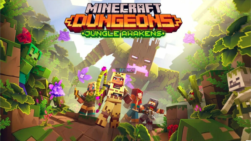 Minecraft Dungeons Jungle Awakens DLC PC Version Full Game Setup Free Download
