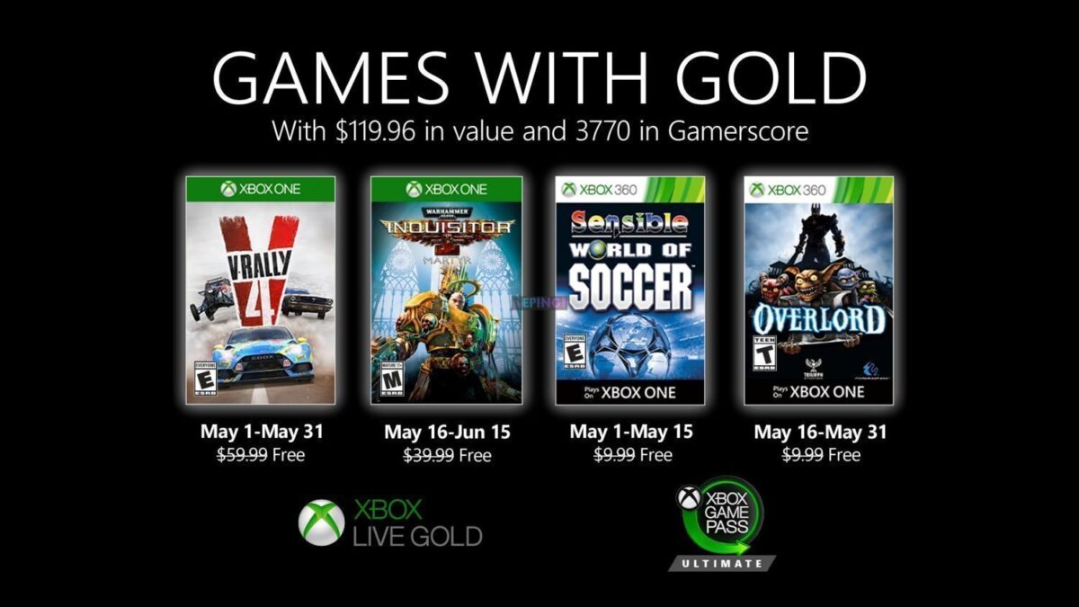 The first June Games with Gold are now available