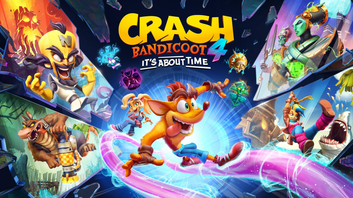 PS4 Crash Bandicoot 4 It's About Time