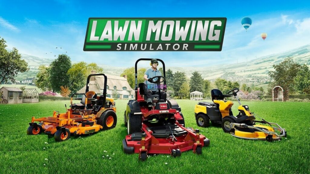 Lawn Mowing Simulator iPhone Mobile iOS Version Full Game Setup Free Download