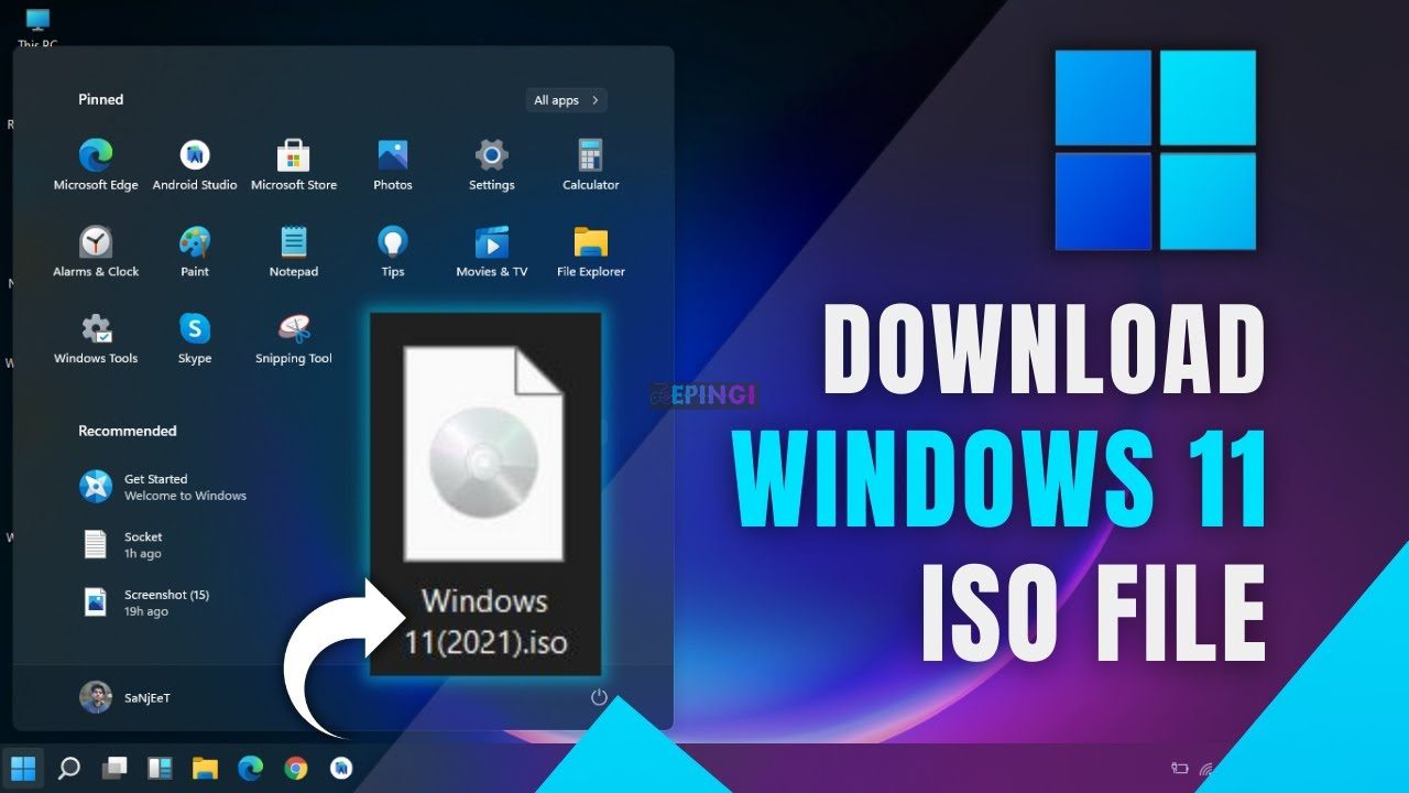 Install Windows 11 Lite for PC 32, 64 Bit Download File