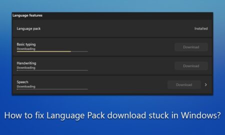 How To Fix Language Pack Download Stuck On Windows
